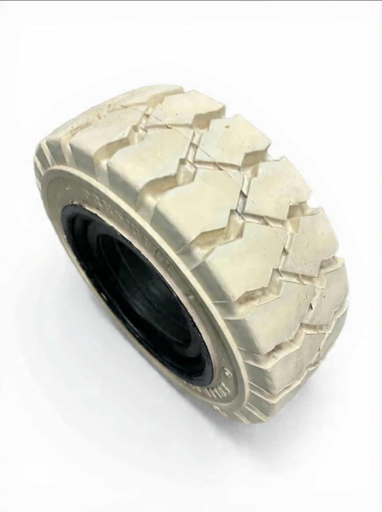 Opona 18x7/8 biała, niebrudząca