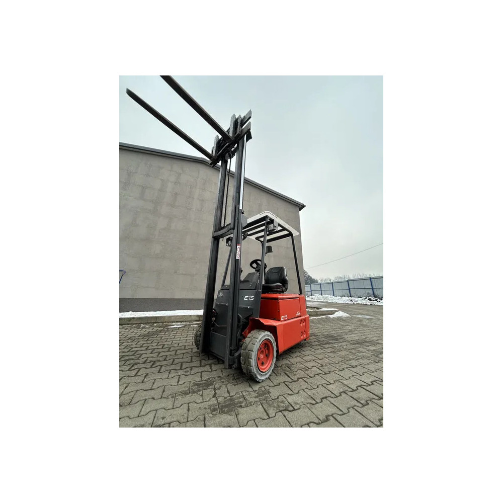 Wózek widłowy LINDE E15, elektryczny , 2006 r