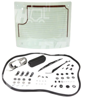 Szyba kabiny tył Jungheinrich EFG213 + osprzęt